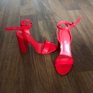 Fire Red Heels